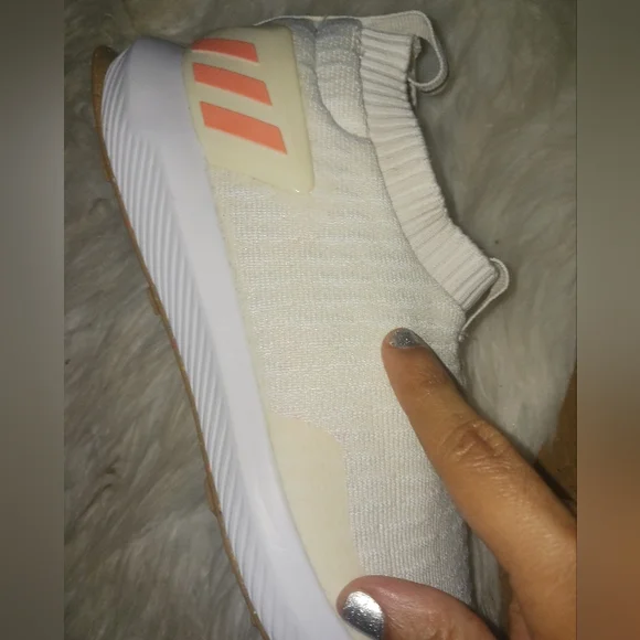 Adidas Girl white breathable sneakers - Picture 10 of 12